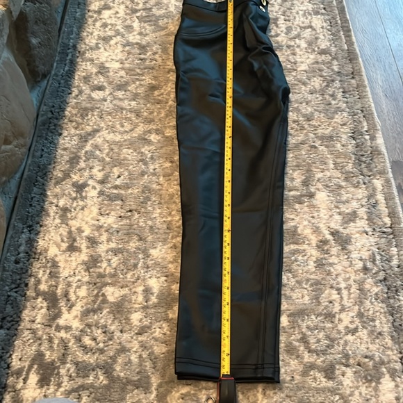 Freddy Faux Leather black pants size 10 - Picture 9 of 13